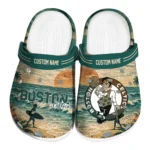 Boston Celtics Clogs - Custom Wave Scene Fir Green 1 boston-celtics-clog-custom-wave-scene-fir-green-best-selling.webp