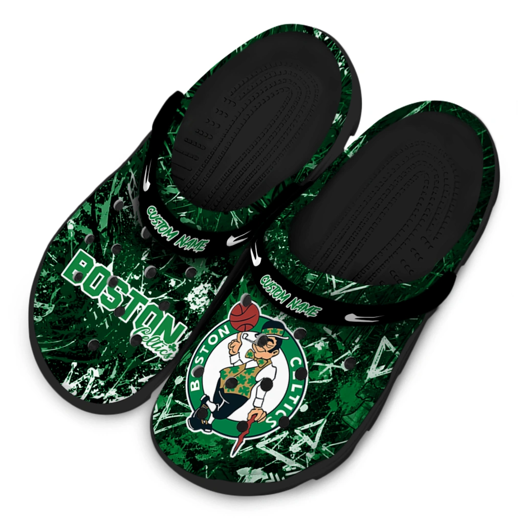 boston-celtics-clog-customized-graffiti-burst-green-black-latest-model.webp