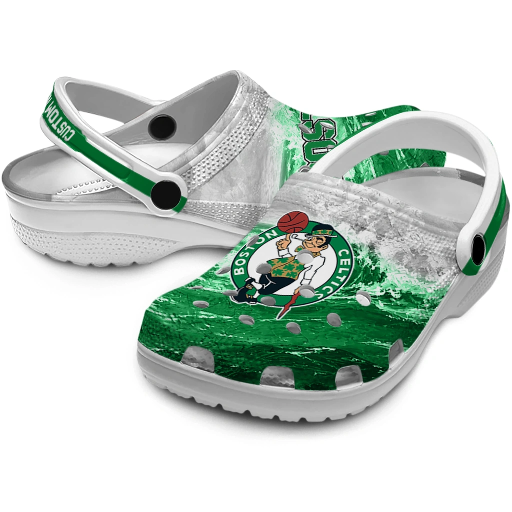 boston-celtics-clog-customized-wave-swirl-green-white-high-quality.webp