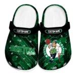 Boston Celtics Clogs - Personalized Circuit Geometry Green Black 1 boston-celtics-clog-personalized-circuit-geometry-green-black-best-selling.webp