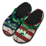 boston-celtics-clog-personalized-distressed-stripes-green-red-blue-best-selling.webp