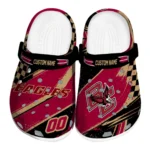 Boston College Eagles Clogs - Custom Checkered Streaks Maroon Black 1 boston-college-eagles-clog-custom-checkered-streaks-maroon-black-best-selling.webp