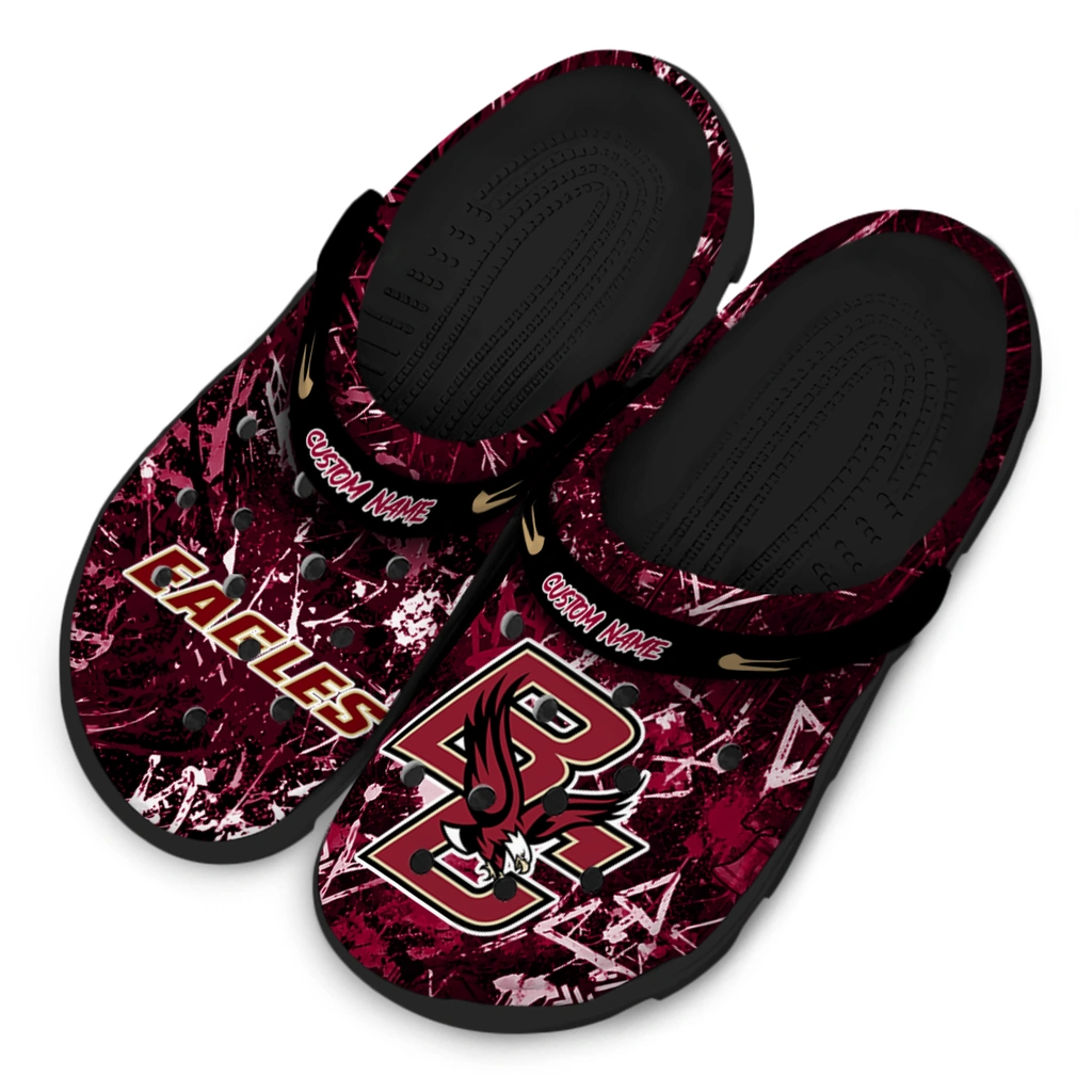 boston-college-eagles-clog-custom-graffiti-burst-maroon-black-latest-model.webp
