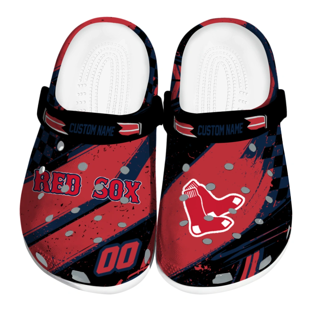 boston-red-sox-clog-customized-checkered-streaks-red-black-best-selling.webp boston red sox clog customized checkered streaks red black best selling