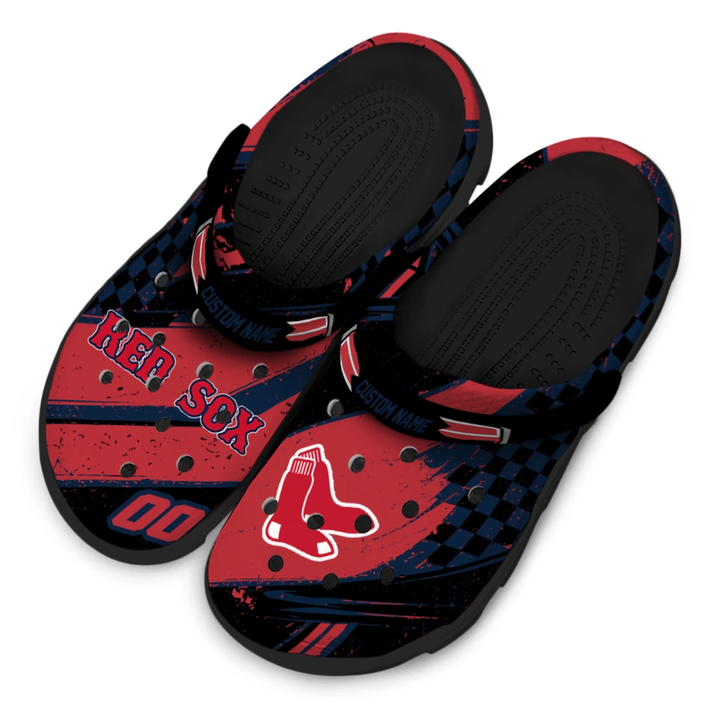 boston-red-sox-clog-customized-checkered-streaks-red-black-latest-model.webp