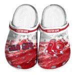Boston Red Sox Clogs - Customized Wave Swirl Red White 1 boston-red-sox-clog-customized-wave-swirl-red-white-best-selling.webp