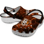 bowling-green-falcons-clog-custom-cracked-energy-orange-black-best-selling.webp