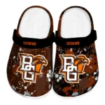 bowling-green-falcons-clog-custom-splatter-splash-orange-black-best-selling.webp