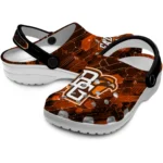 bowling-green-falcons-clog-personalized-circuit-geometry-orange-black-best-selling.webp
