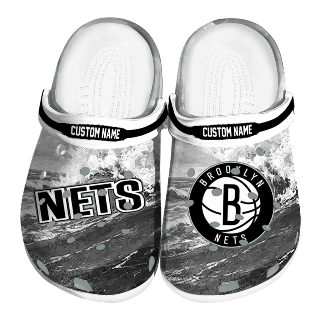 brooklyn-nets-clog-personalized-wave-swirl-black-white-best-selling.webp brooklyn nets clog personalized wave swirl black white best selling