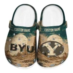 BYU Cougars Clogs - Custom Cracked Landscape Fir Green Beige 1 byu-cougars-clog-custom-cracked-landscape-fir-green-beige-best-selling.webp
