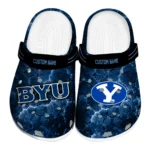 BYU Cougars Clogs - Customized Cracked Energy Blue Black 1 byu-cougars-clog-customized-cracked-energy-blue-black-best-selling.webp