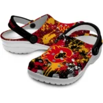 calgary-flames-clog-custom-splatter-splash-red-black-best-selling.webp