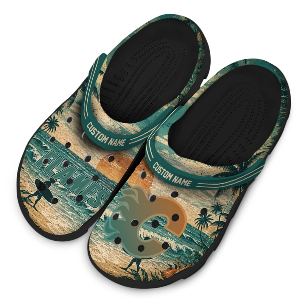calgary-flames-clog-custom-wave-scene-fir-green-latest-model.webp