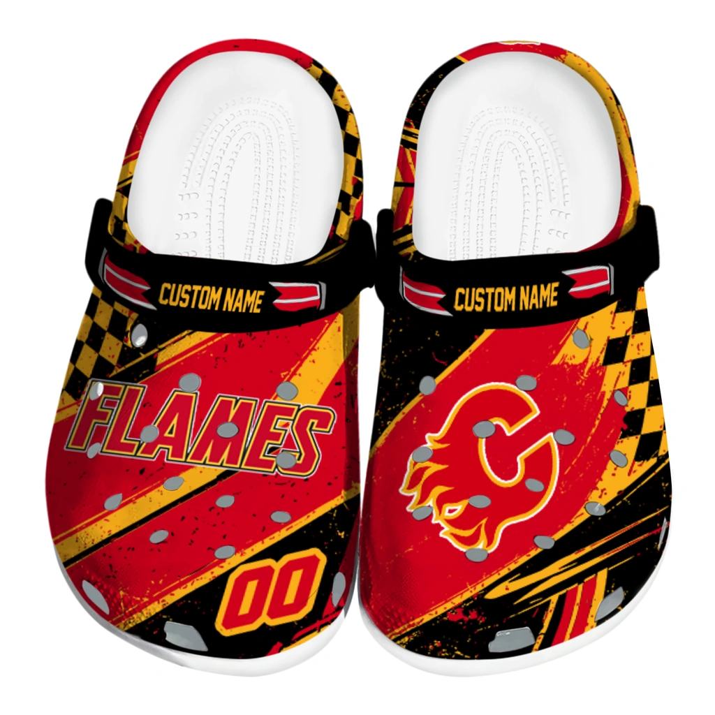 calgary-flames-clog-customized-checkered-streaks-red-black-best-selling.webp calgary flames clog customized checkered streaks red black best selling