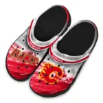 calgary-flames-clog-customized-wave-swirl-red-white-best-selling.webp
