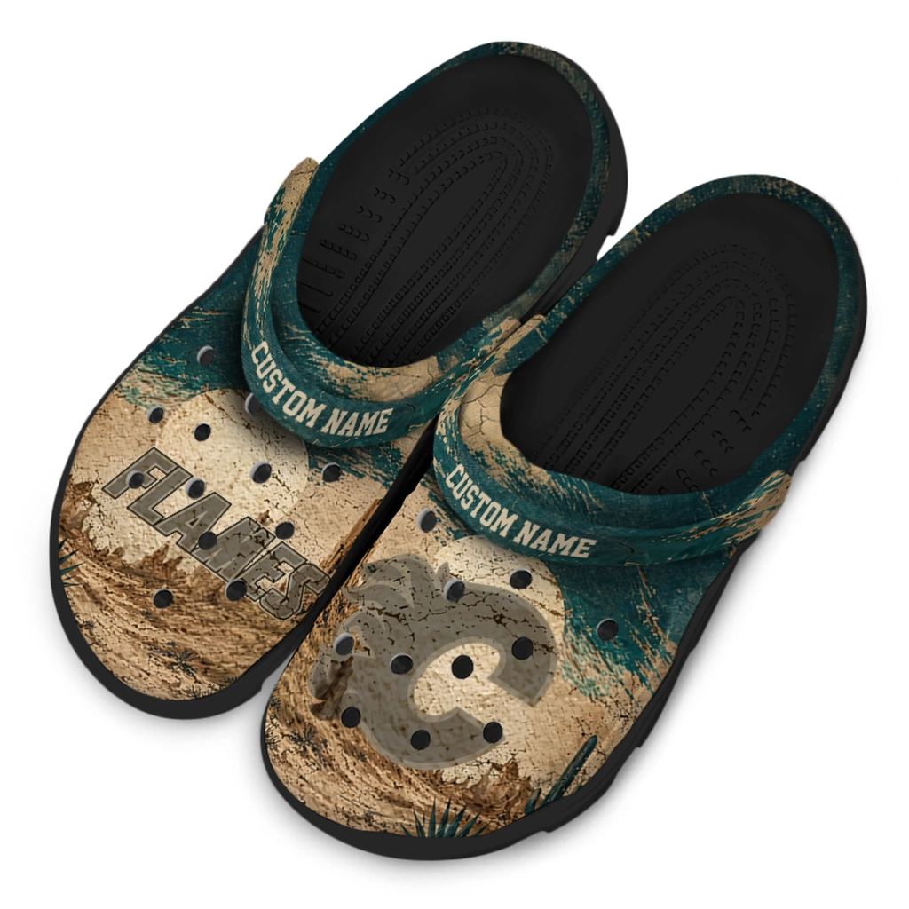 calgary-flames-clog-personalized-cracked-landscape-fir-green-beige-latest-model.webp