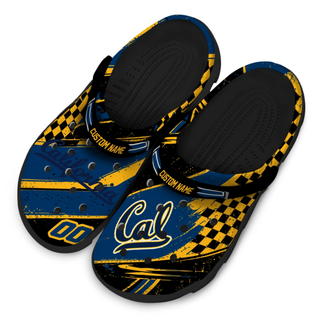california-golden-bears-clog-custom-checkered-streaks-blue-black-latest-model.webp