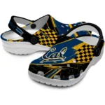 California Golden Bears Clogs – Customized Circuit Geometry Blue Black 1