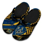 California Golden Bears Clogs – Customized Circuit Geometry Blue Black 1