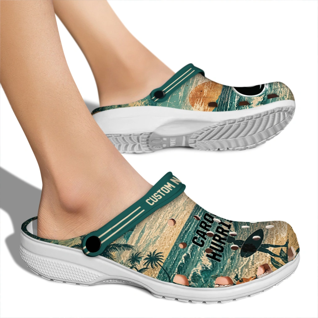 carolina-hurricanes-clog-customized-wave-scene-fir-green-fashion-forward.webp