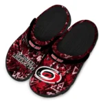 carolina-hurricanes-clog-personalized-graffiti-burst-red-black-best-selling.webp