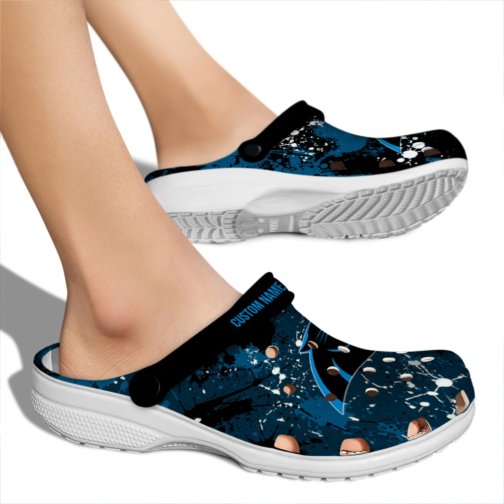 carolina-panthers-clog-customized-splatter-splash-blue-black-fashion-forward.webp