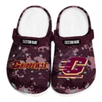 Central Michigan Chippewas Clogs - Personalized Digital Camo Maroon 1 central-michigan-chippewas-clog-personalized-digital-camo-maroon-best-selling.webp