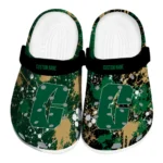 Charlotte 49ers Clogs - Custom Splatter Splash Green Black 1 charlotte-49ers-clog-custom-splatter-splash-green-black-best-selling.webp