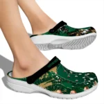 charlotte-49ers-clog-custom-splatter-splash-green-black-best-selling.webp