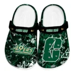Charlotte 49ers Clogs - Customized Graffiti Burst Green Black 1 charlotte-49ers-clog-customized-graffiti-burst-green-black-best-selling.webp