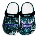 Charlotte Hornets Clogs - Custom Graffiti Burst Teal Black 1 charlotte-hornets-clog-custom-graffiti-burst-teal-black-best-selling.webp