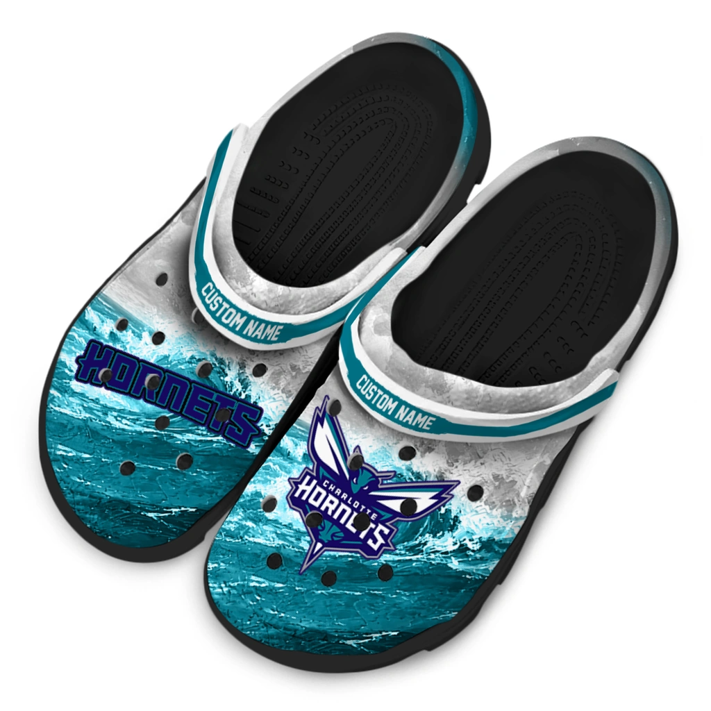 charlotte-hornets-clog-custom-wave-swirl-teal-white-latest-model.webp