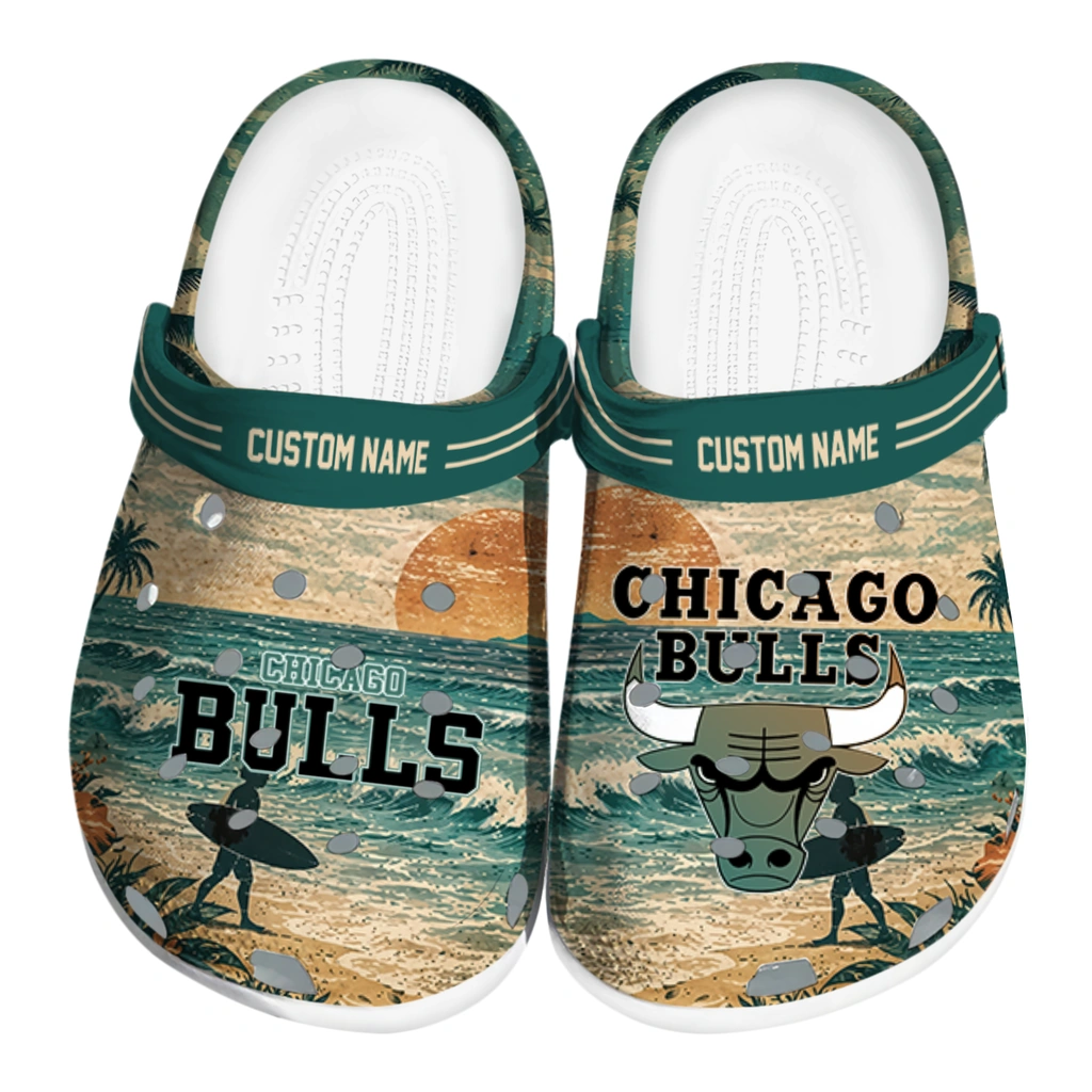 chicago-bulls-clog-custom-wave-scene-fir-green-best-selling.webp chicago bulls clog custom wave scene fir green best selling