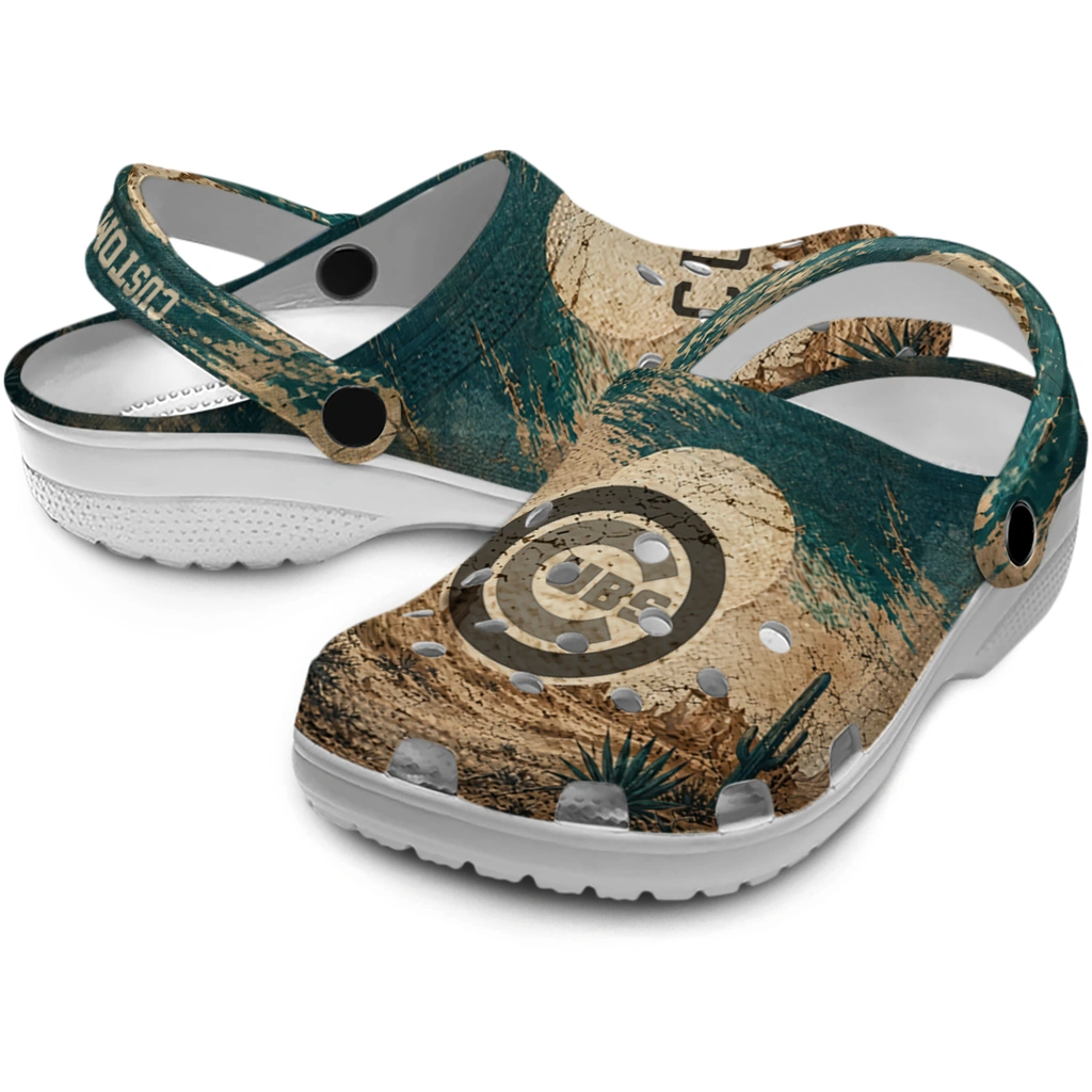 chicago-cubs-clog-custom-cracked-landscape-fir-green-beige-high-quality.webp