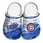 Chicago Cubs Clogs - Personalized Wave Swirl Blue White 1 chicago-cubs-clog-personalized-wave-swirl-blue-white-best-selling.webp