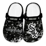 Chicago White Sox Clogs - Custom Graffiti Burst Black 1 chicago-white-sox-clog-custom-graffiti-burst-black-best-selling.webp