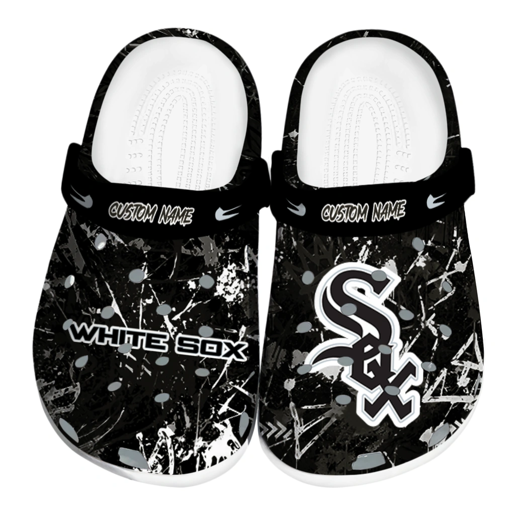 chicago-white-sox-clog-custom-graffiti-burst-black-best-selling.webp chicago white sox clog custom graffiti burst black best selling