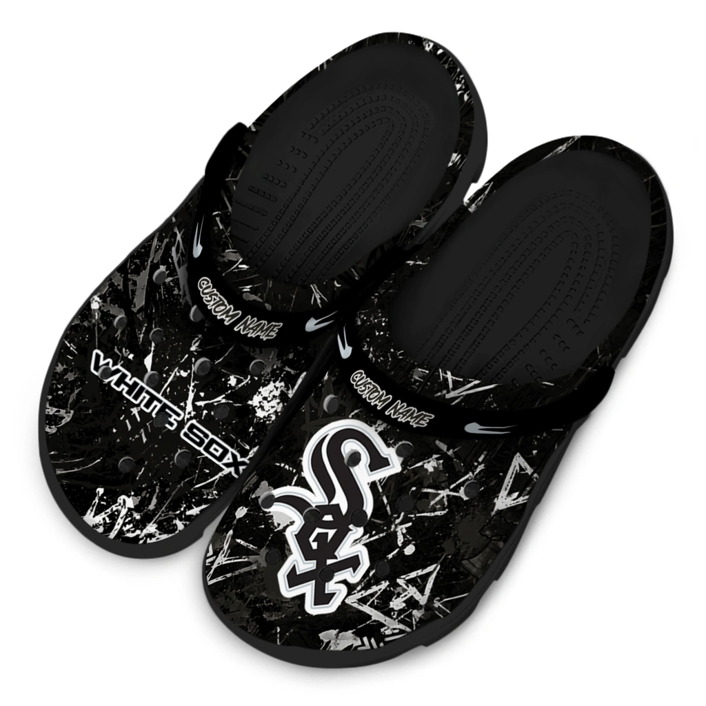 chicago-white-sox-clog-custom-graffiti-burst-black-latest-model.webp