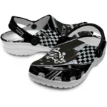 Chicago White Sox Clogs – Customized Circuit Geometry Black 1