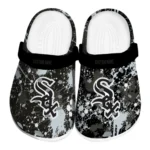 Chicago White Sox Clogs - Personalized Splatter Splash Black 1 chicago-white-sox-clog-personalized-splatter-splash-black-best-selling.webp