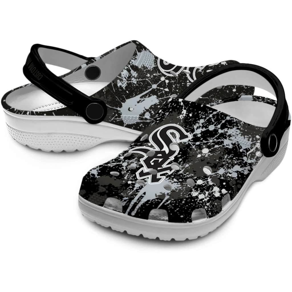 chicago-white-sox-clog-personalized-splatter-splash-black-high-quality.webp