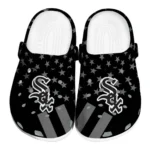 Chicago White Sox Clogs Stellar Stripes Theme Best Selling