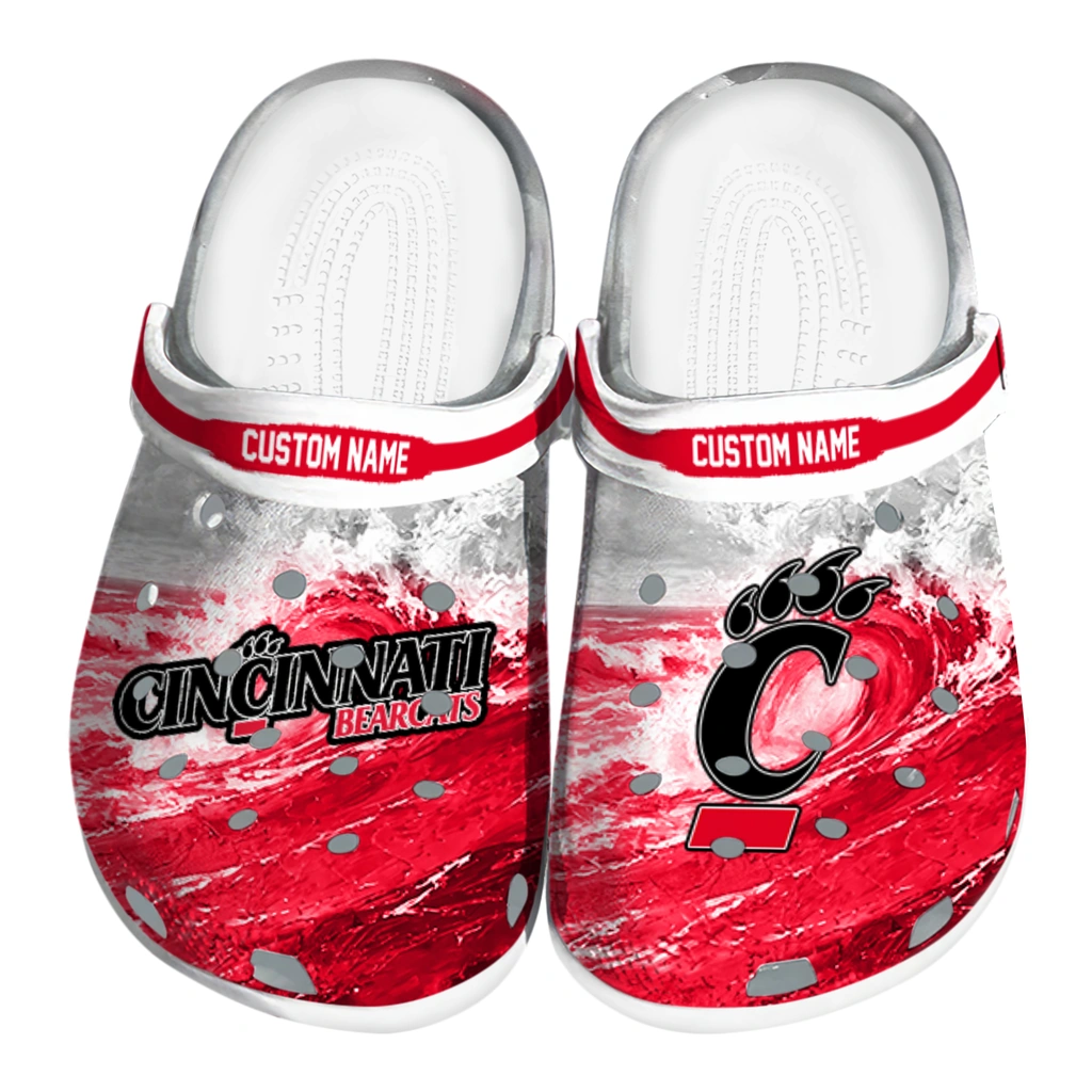 cincinnati-bearcats-clog-customized-wave-swirl-red-white-best-selling.webp cincinnati bearcats clog customized wave swirl red white best selling
