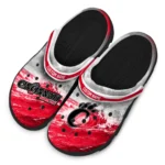 cincinnati-bearcats-clog-customized-wave-swirl-red-white-best-selling.webp
