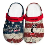 cincinnati-bearcats-clog-personalized-distressed-stripes-red-blue-best-selling.webp