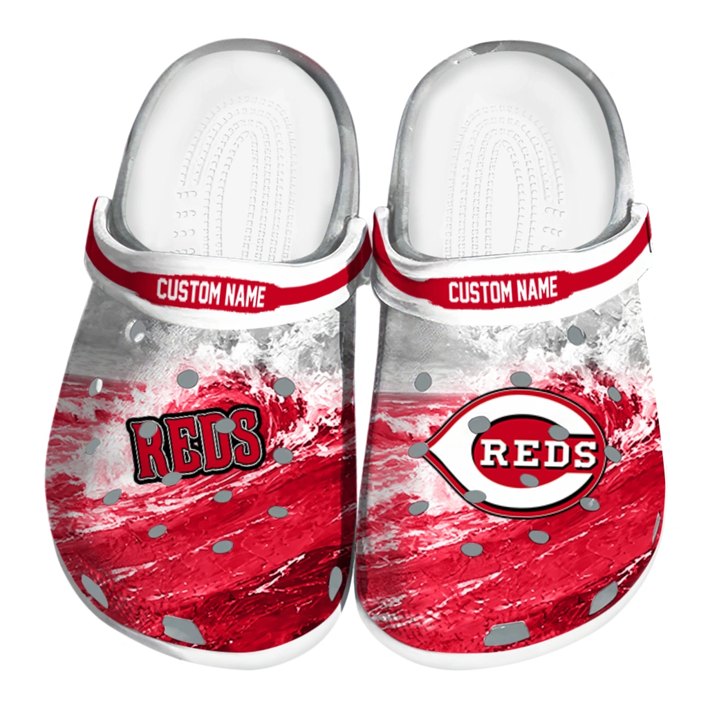 cincinnati-reds-clog-customized-wave-swirl-red-white-best-selling.webp cincinnati reds clog customized wave swirl red white best selling
