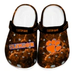 Clemson Tigers Clogs - Customized Cracked Energy Orange Black 1 clemson-tigers-clog-customized-cracked-energy-orange-black-best-selling.webp