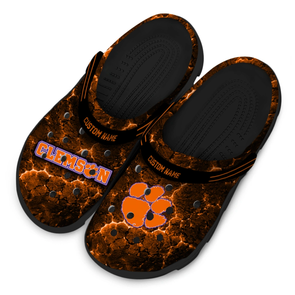clemson-tigers-clog-customized-cracked-energy-orange-black-latest-model.webp