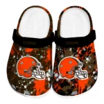 Cleveland Browns Clogs - Customized Splatter Splash Brown Black 1 cleveland-browns-clog-customized-splatter-splash-brown-black-best-selling.webp